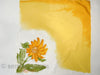 Vintage 70s Vera Signed Sunflower Scarf