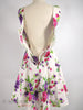 80s Does 50s Floral Dress