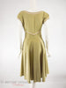 50s Claire McCardell Dress + Label - back view