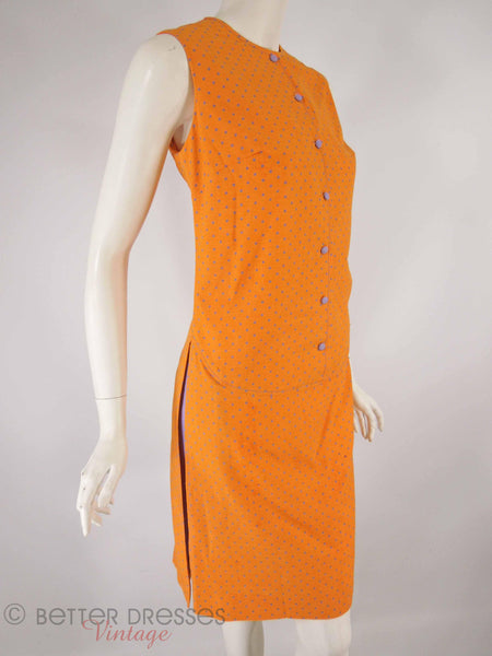 60s Polka Dot Scooter Shift - angle