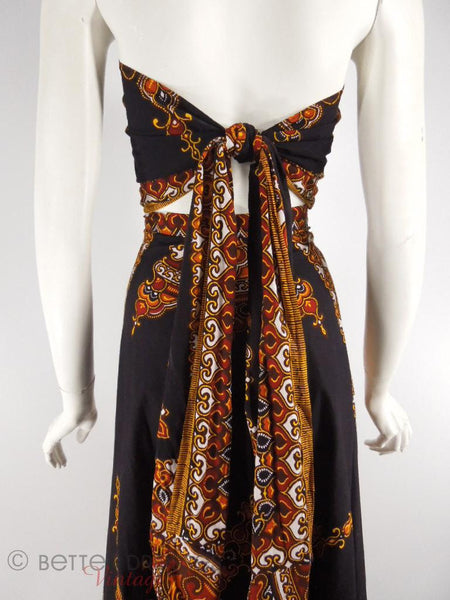 40s Sundress Back Knotted