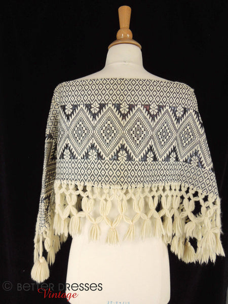 Poncho Mexique des années 60/70