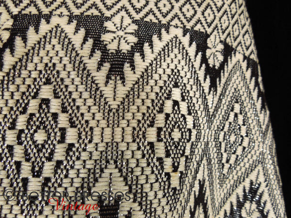 Poncho Mexique des années 60/70