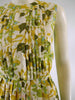 60s Autumn Leaves Day Dress - detail