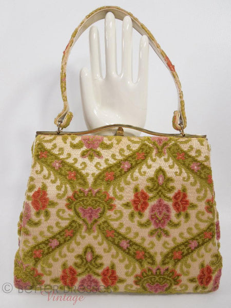 Ingber Chenille Purse - back