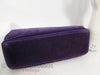 50s/60s Purple Velvet Frame Purse - bottom