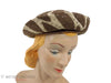 60s Mod Breton Hat