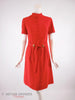 60s Mod Belted Shift Dress - front