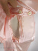 40s Pink Rayon Pajamas - waist closure