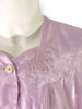 Pyjama Satin Lavande Années 40