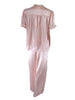40s Pink Rayon Pajamas - back full view