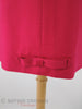 60s Mod Cocktail Dress - bow at front hem