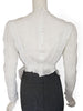 Antique blouse back view