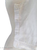 Antique Edwardian Corset Cover - placket detail