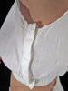 Antique Edwardian Corset Cover - placket