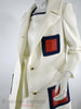 60s Lilli Ann Coat & Dress Set - coat open, angle