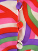 60s/70s Psychedelic Shirtwaist - detail