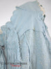 50s Light Blue Eyelet Dress - interior close-up