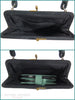 50s Ingber Black Wool Frame Bag - interior views