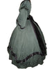Civil War Reenactment Dress Ensemble - side