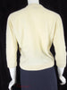 50s Cashmere Cardigan - back view