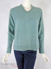 60s/70s Blue Wool Sweater - front