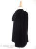 40s Hooded Velvet Opera Jacket - angle back view