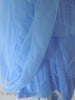 50s Periwinkle Blue Party Dress - 3 layers