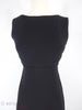 60s LBD With Low Bow Back - close-up of front