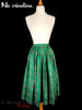 60s Plaid Taffeta Full Skirt - no crinoline