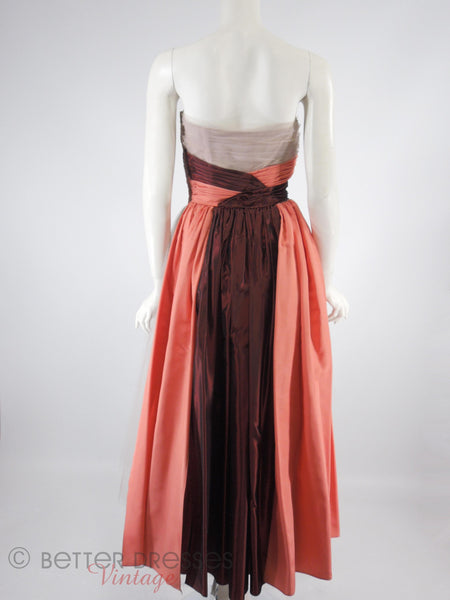 40s/50s Ball Gown - back view