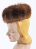 Mink Fur Pillbox Hat