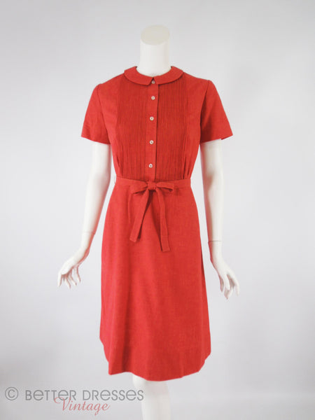 60s John Meyer of Norwich Shirtwaist Dress - front