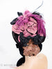 Victorian Velvet Bonnet - back