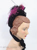 Victorian Velvet Bonnet - side