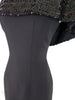 50 Sequined Collar Wiggle Dress - seams