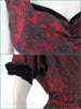 40s/50s Lace Dress & Bolero - velvet details