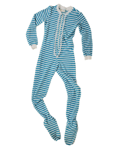 60s or 70s Footie Pajamas