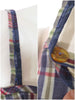 50s Plaid Cotton Playsuit - strap details
