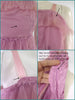 50s Pink Party Dress - flaws