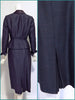 50s Navy Blue New Look Suit - back view