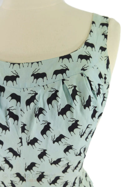 Lascaux Caves Print Dress
