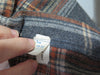 70s A-line plaid skirt - faded ILGWU label