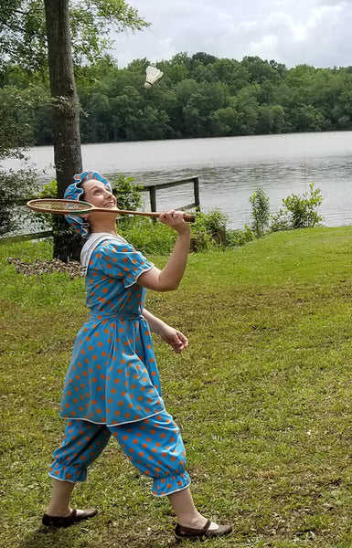 Faux Edwardian Vintage Bathing Costume