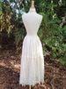 back view of 40s/50s vintage petticoat