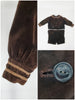 Little Boy's Velvet Suit - details