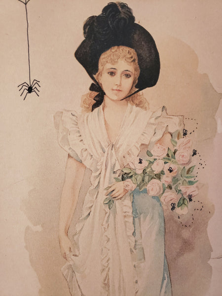 close view of Thomas McIlvaine framed print