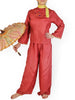1940s Occupied Japan Top, Trousers, Parasol Set