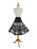 back view of 50s horse hair nylon crinoline petticoat