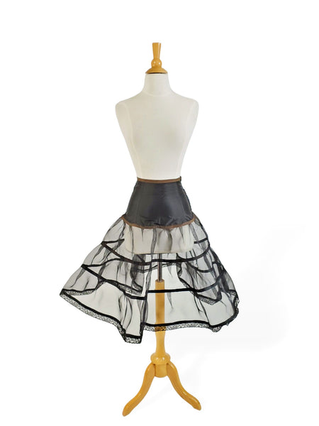 50s horse hair nylon crinoline petticoat